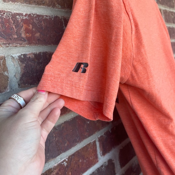 Men’s Orange Russell Athletic Oklahoma State University   OSU Tshirt Size Medium - Picture 5 of 7
